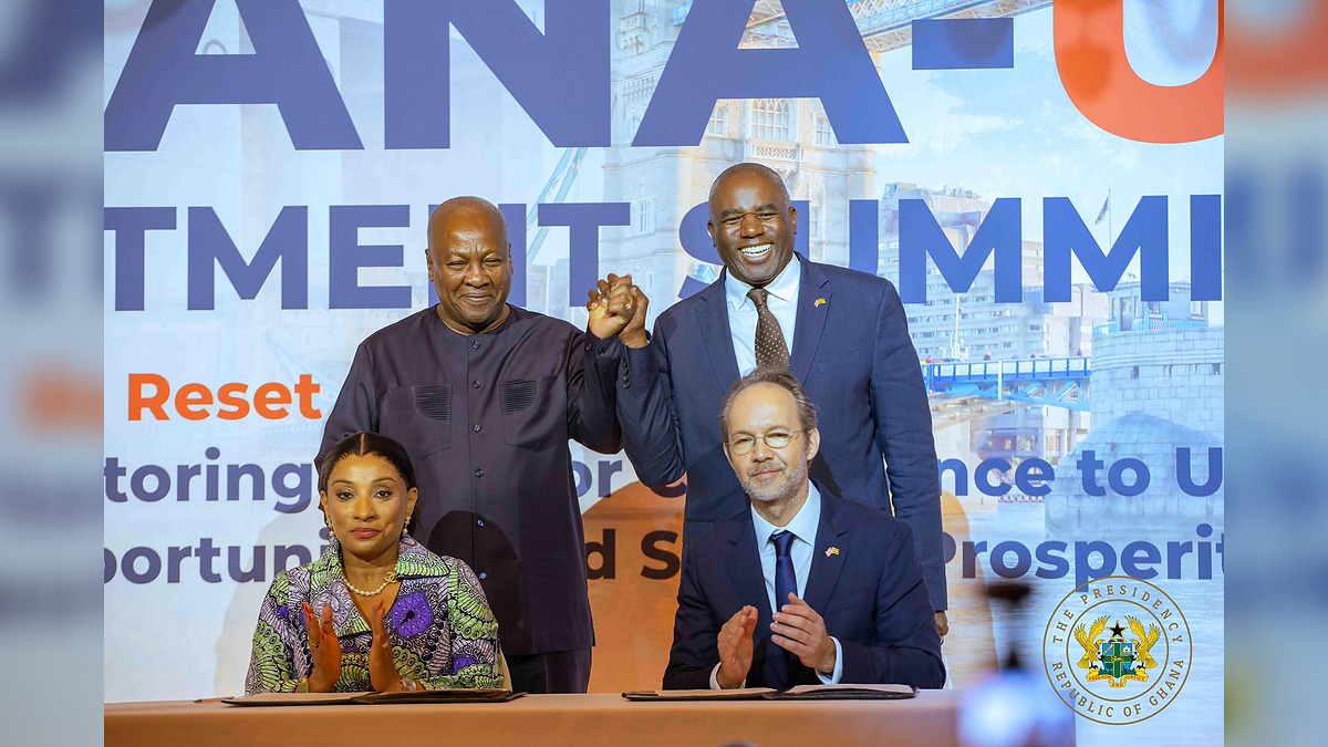 UK and Ghana Sign Major Growth Pact in London as Leaders Launch £215 Million Investment Drive to Transform Jobs, Trade and Infrastructure Across Ghana by 2028